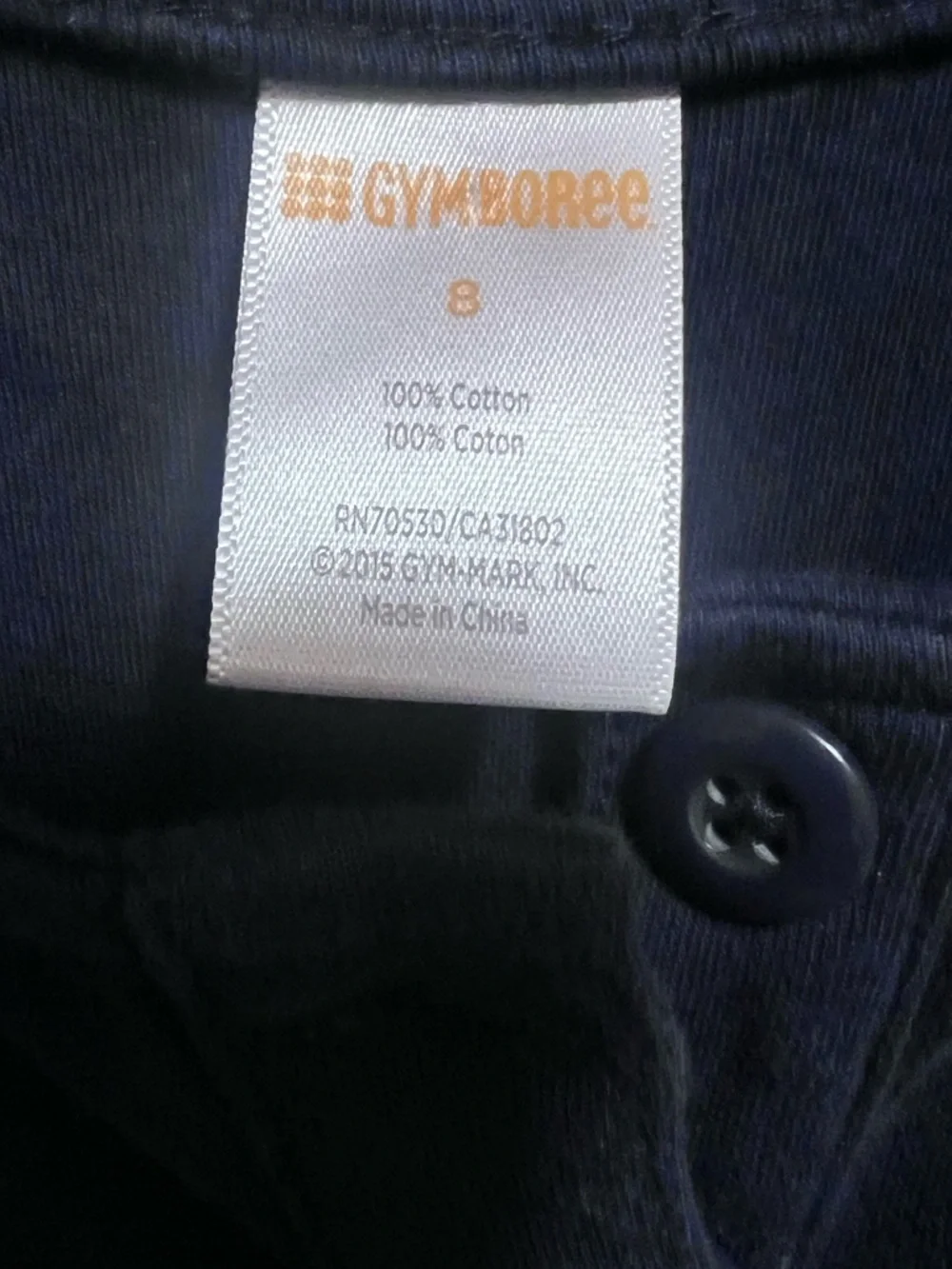 GYMBOREE Colorblock Dress Navy Blue Kelly Green Cotton Casual Cap Sleeve Size 10